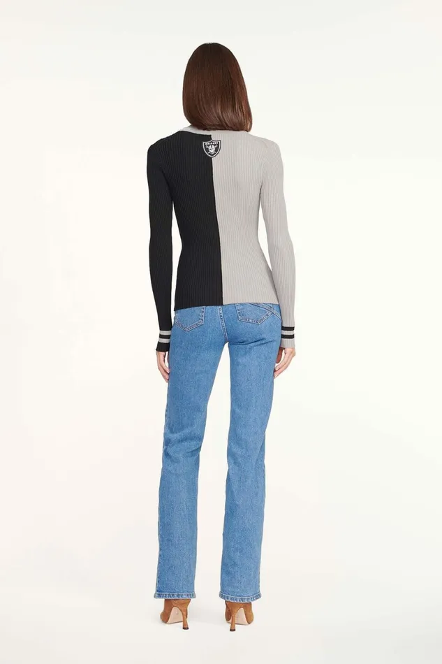 STAUD THE NFL CARGO SWEATER Las Vegas Raiders Women Tops STAUD THE NFL CARGO SWEATER Las Vegas Raiders Women Tops