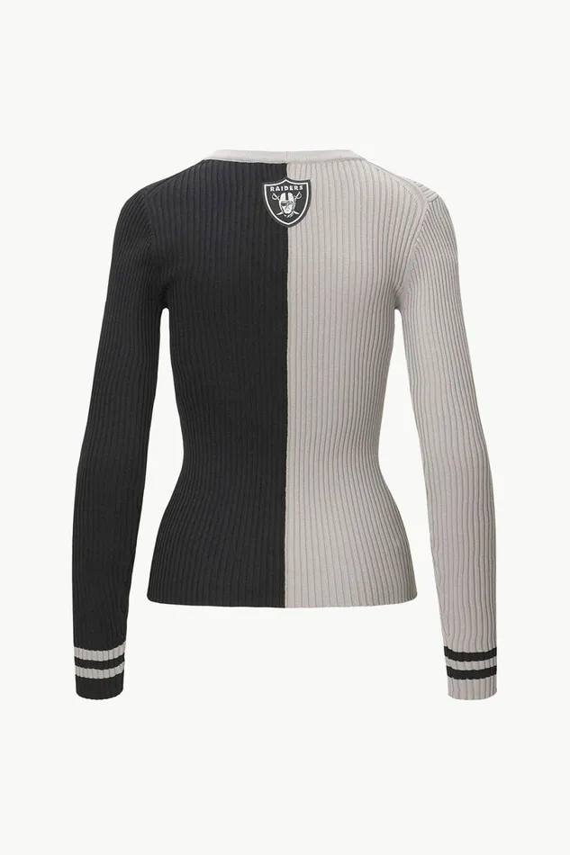 STAUD THE NFL CARGO SWEATER Las Vegas Raiders Women Tops STAUD THE NFL CARGO SWEATER Las Vegas Raiders Women Tops