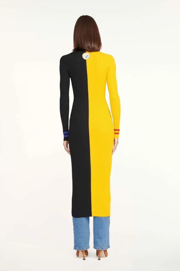 STAUD THE NFL SHOKO SWEATER Pittsburgh Steelers Women Dresses STAUD THE NFL SHOKO SWEATER Pittsburgh Steelers Women Dresses