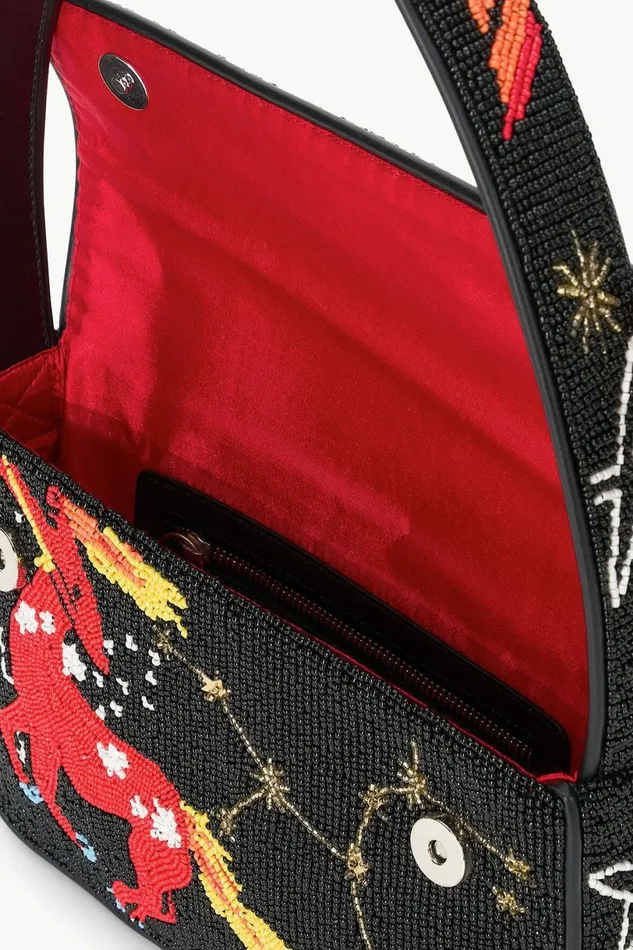STAUD TOMMY BEADED BAG Sagittarius Women Shoulder