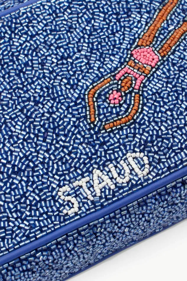 STAUD TOMMY BEADED BAG Swimmers Women Shoulder STAUD TOMMY BEADED BAG Swimmers Women Shoulder