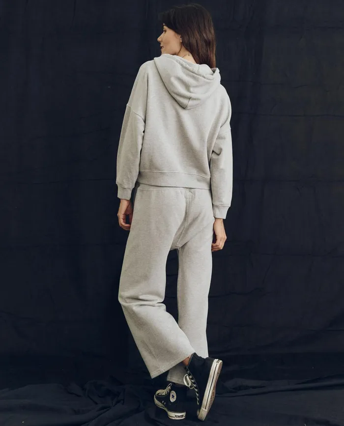 Sweatpants Women The Great The Relay Sweatpant Solid Lofty Heather Grey