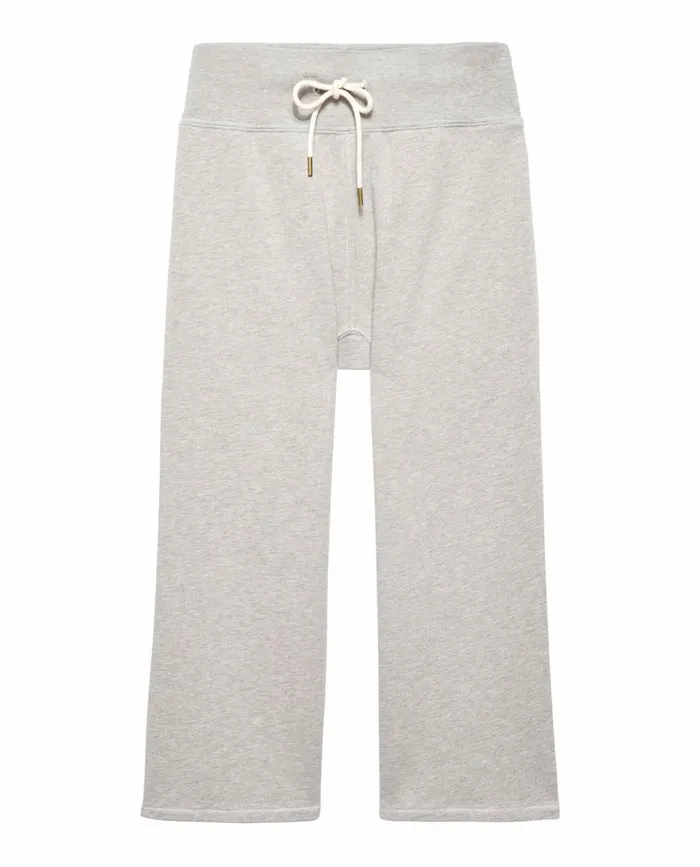 Sweatpants Women The Great The Relay Sweatpant Solid Lofty Heather Grey