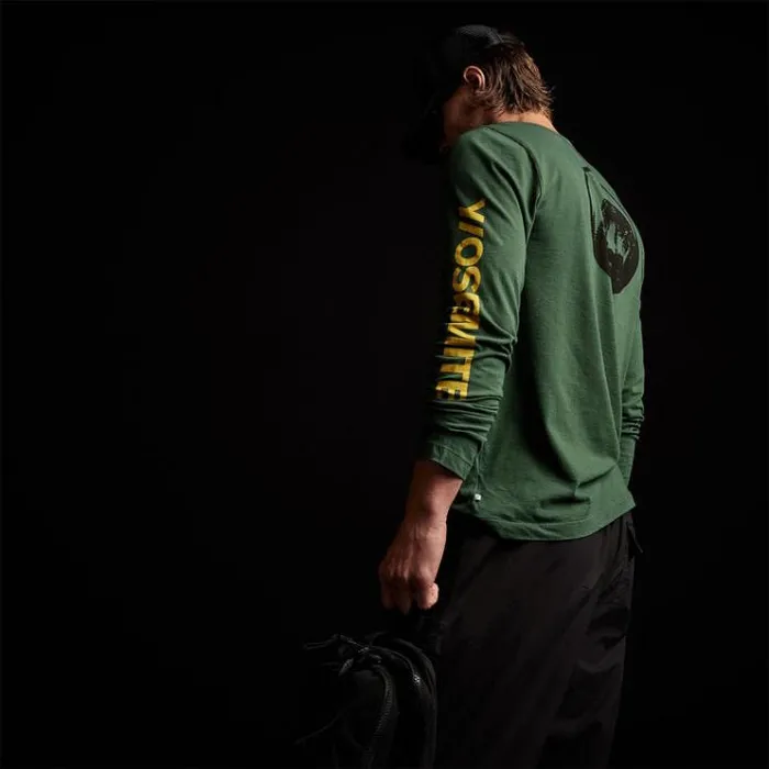 TShirts Men James Perse YOSEMITE Long Sleeve Crew Neck Rugby