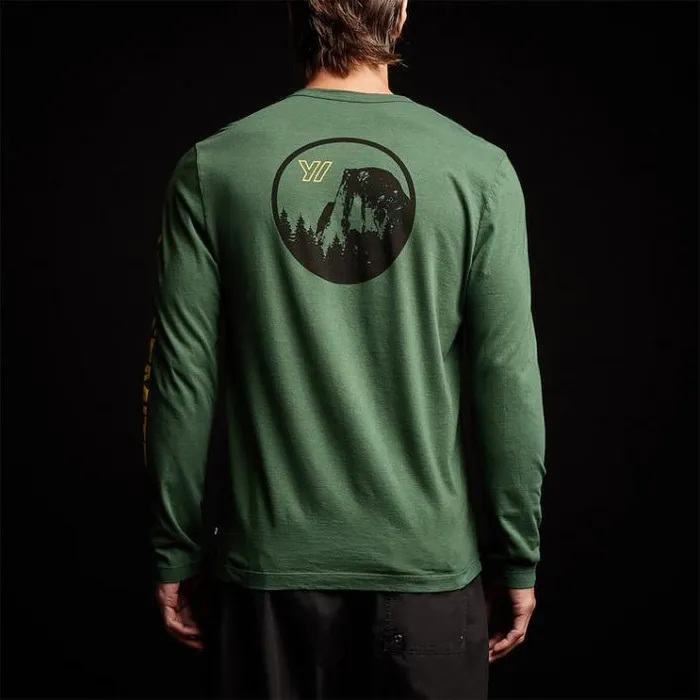 TShirts Men James Perse YOSEMITE Long Sleeve Crew Neck Rugby