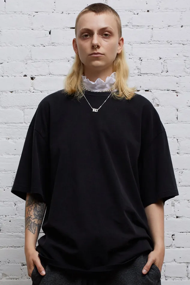TShirts Oversized Tshirt With Bib 8211 R13 Women