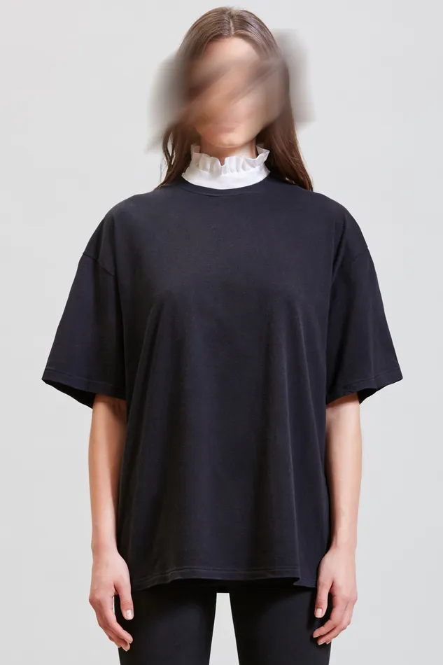 TShirts Oversized Tshirt With Bib 8211 R13 Women