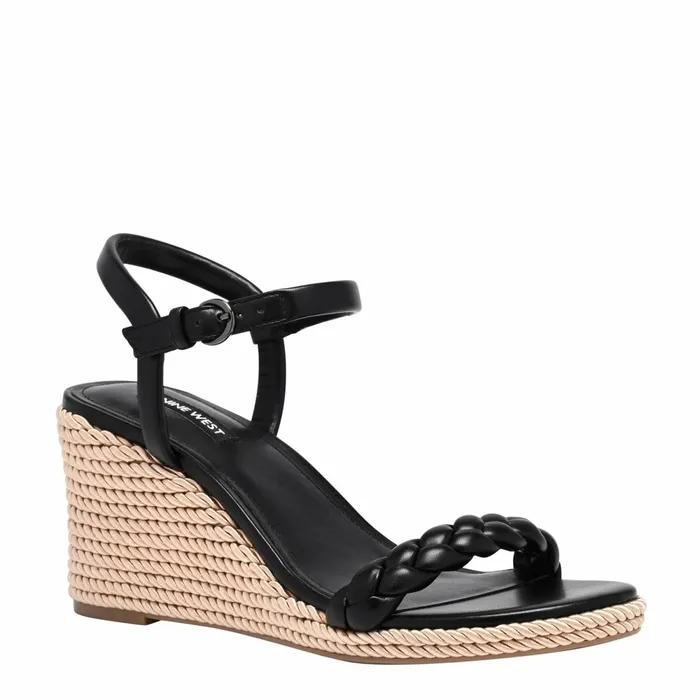 TAMMIE Black Women Nine West Sandals