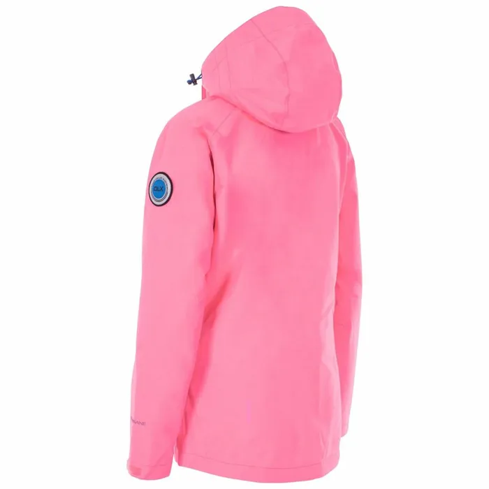 Tammin DLX Waterproof Ski Jacket Neon Coral Women Trespass Ski Jackets