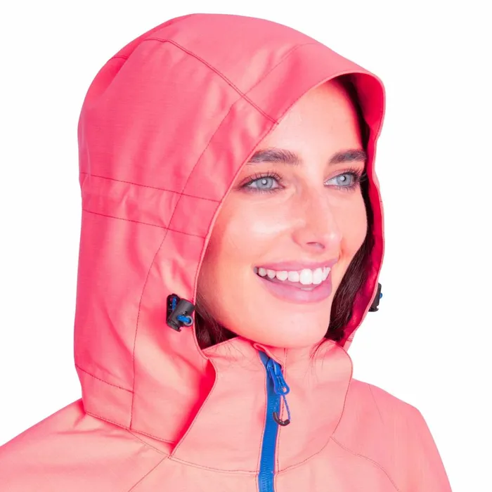 Tammin DLX Waterproof Ski Jacket Neon Coral Women Trespass Ski Jackets