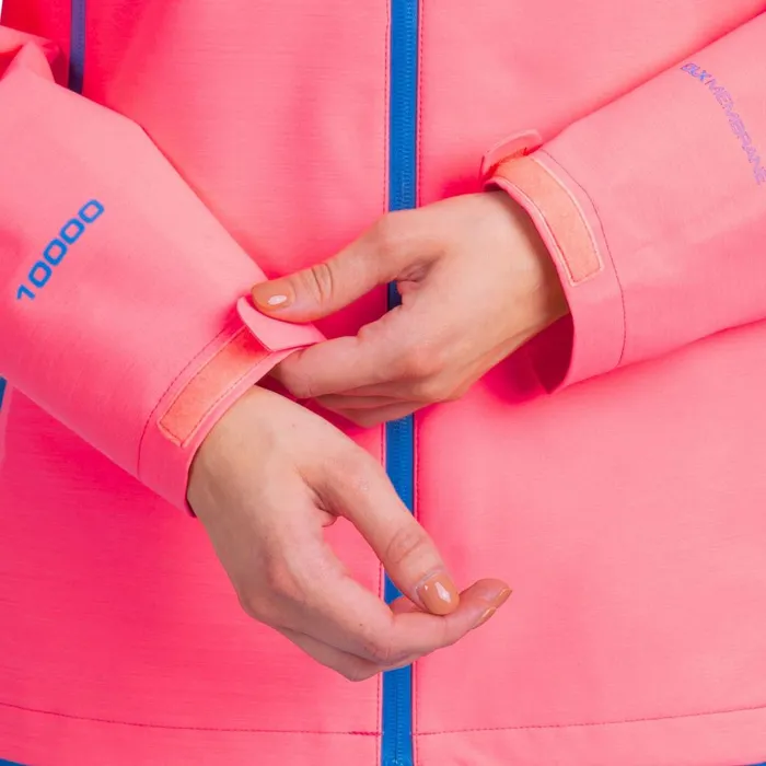 Tammin DLX Waterproof Ski Jacket Neon Coral Women Trespass Ski Jackets
