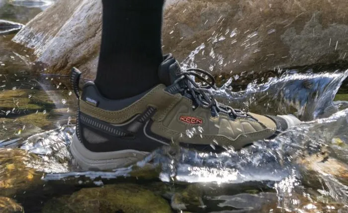 Targhee IV Waterproof Steel GreyAntique Moss Leather Hiking Shoe Men KEEN Shoes Targhee IV Waterproof Steel GreyAntique Moss Leather Hiking Shoe Men KEEN Shoes