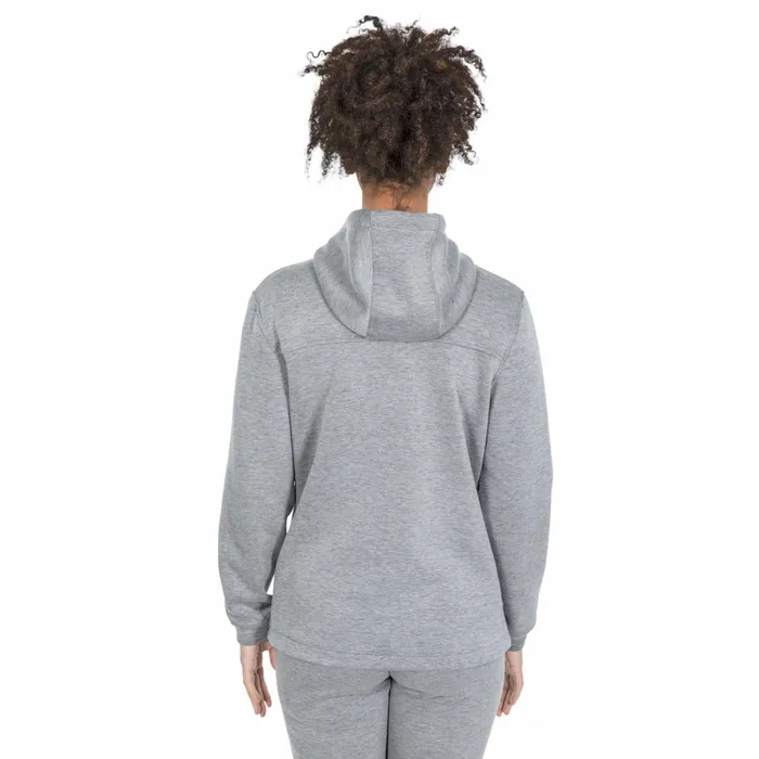 Tauri DLX Full Zip Hoodie Grey Marl Women Trespass Hoodies