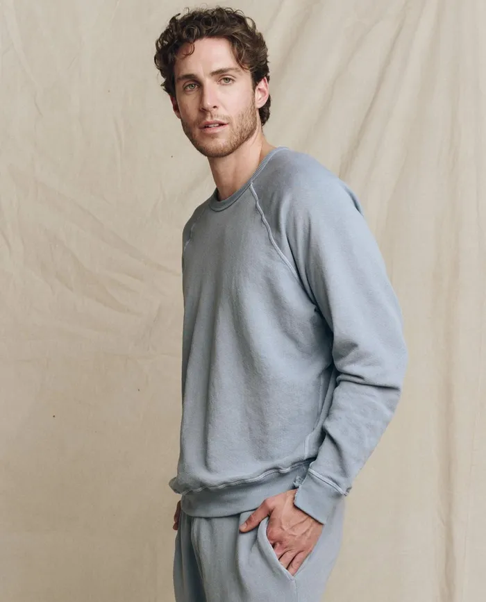 Tees and Sweats Men The Great The Men039s College Sweatshirt Solid Big Sky