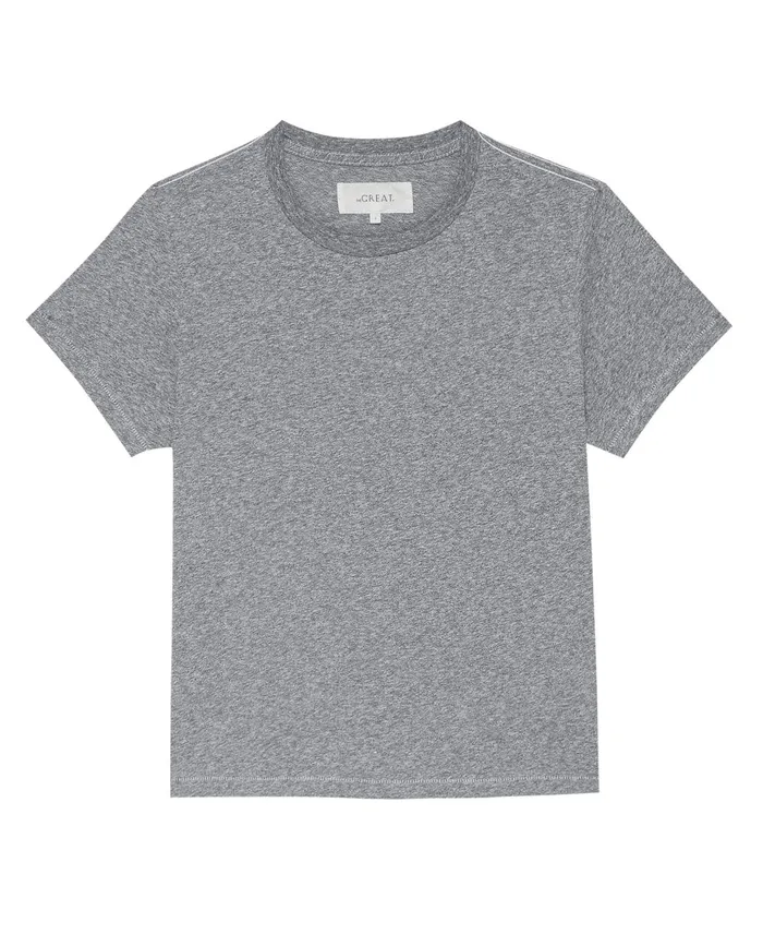 Tees Women The Great The Little Tee Heather Grey