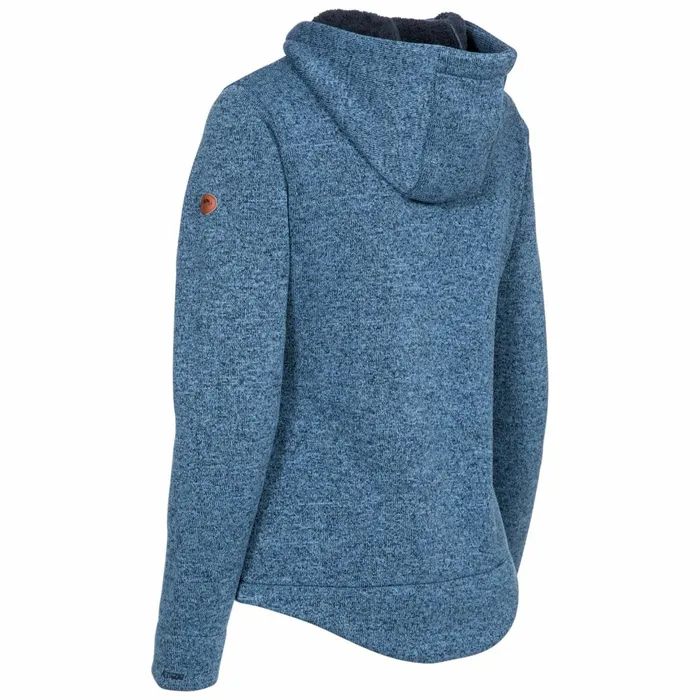 Teesta Hooded Fleece Navy Women Trespass Fleece