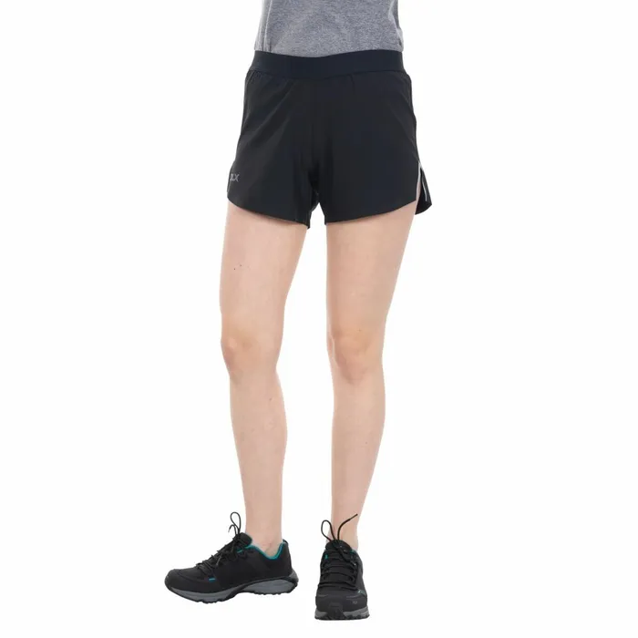 Tempos DLX Quick Dry Track Shorts Black Women Trespass Shorts