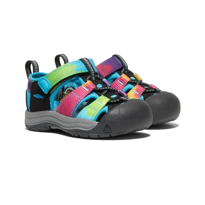 Toddlers039 Rainbow Tie Dye Water Sandals 8211 Newport H2 Kids KEEN Sandals