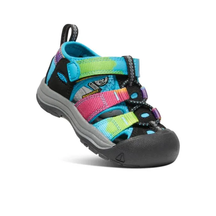 Toddlers039 Rainbow Tie Dye Water Sandals 8211 Newport H2 Kids KEEN Sandals