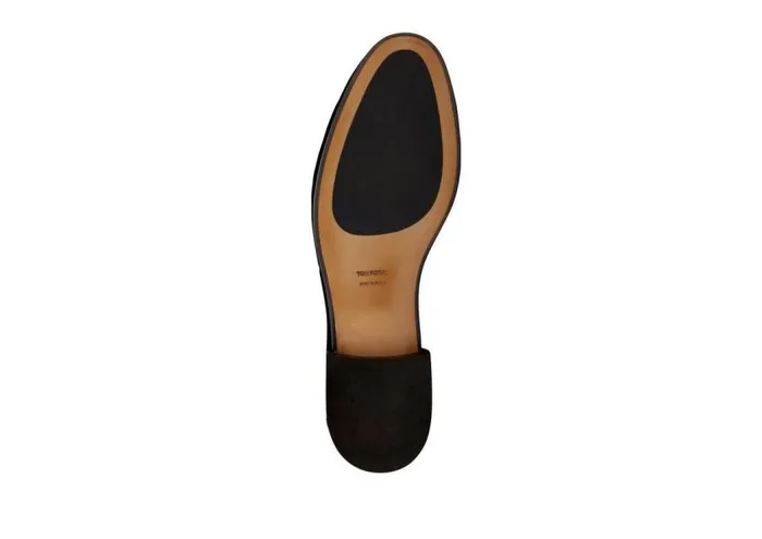 TOM FORD Loafers Men VELVET NICOLAS TASSEL SLIPPER Black TOM FORD Loafers Men VELVET NICOLAS TASSEL SLIPPER Black