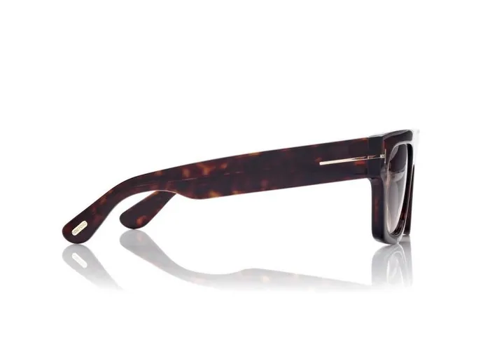 TOM FORD Sunglasses Men FAUSTO SUNGLASSES Dark Havana TOM FORD Sunglasses Men FAUSTO SUNGLASSES Dark Havana