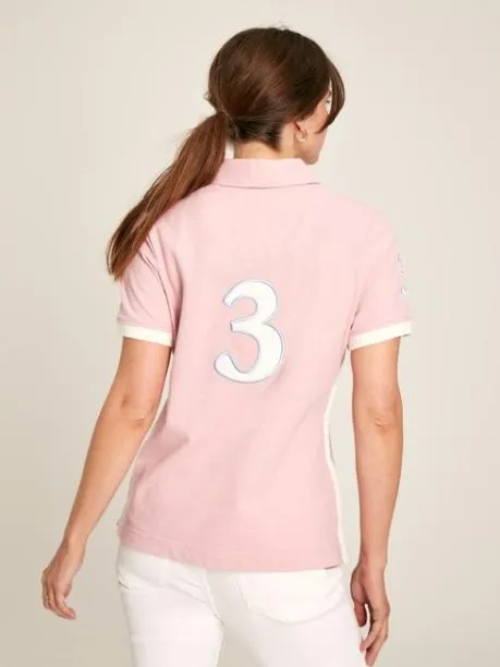 Tops and TShirts Women Joules Pink Short Sleeve Cotton Polo Shirt Tops and TShirts Women Joules Pink Short Sleeve Cotton Polo Shirt