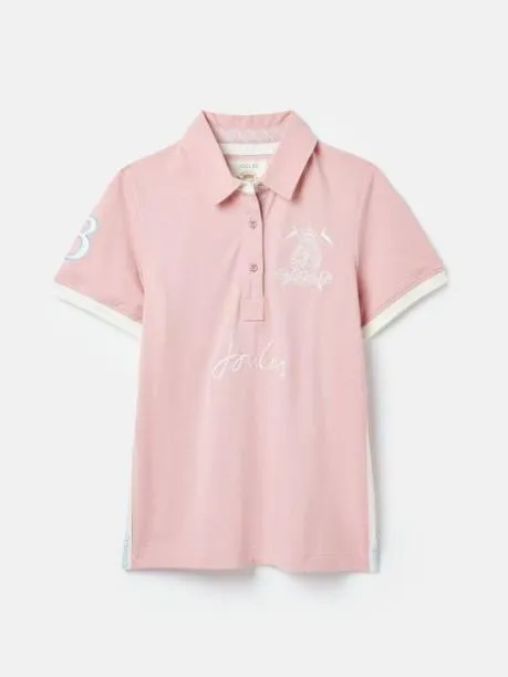 Tops and TShirts Women Joules Pink Short Sleeve Cotton Polo Shirt Tops and TShirts Women Joules Pink Short Sleeve Cotton Polo Shirt