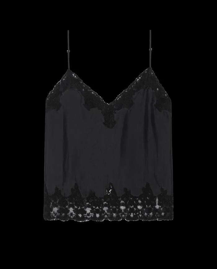 Tops Women The Great The Legacy Top Black Tops Women The Great The Legacy Top Black