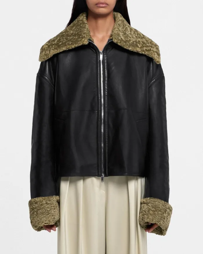 Verona Black Women Nanushka Jackets and Blazers