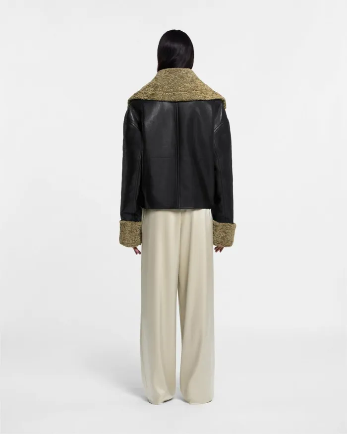 Verona Black Women Nanushka Jackets and Blazers Verona Black Women Nanushka Jackets and Blazers