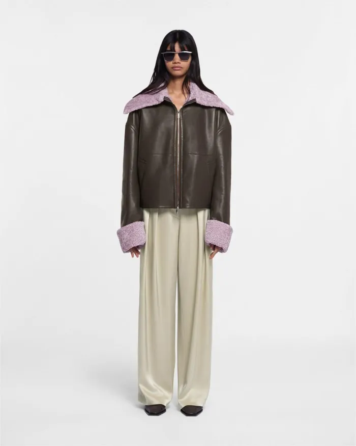 Verona Shiitake Women Nanushka Jackets and Blazers Verona Shiitake Women Nanushka Jackets and Blazers