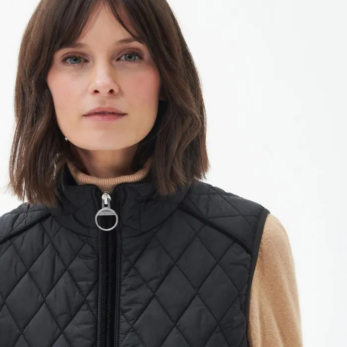 Vests Women Orvis Barbour Poppy Gilet Black