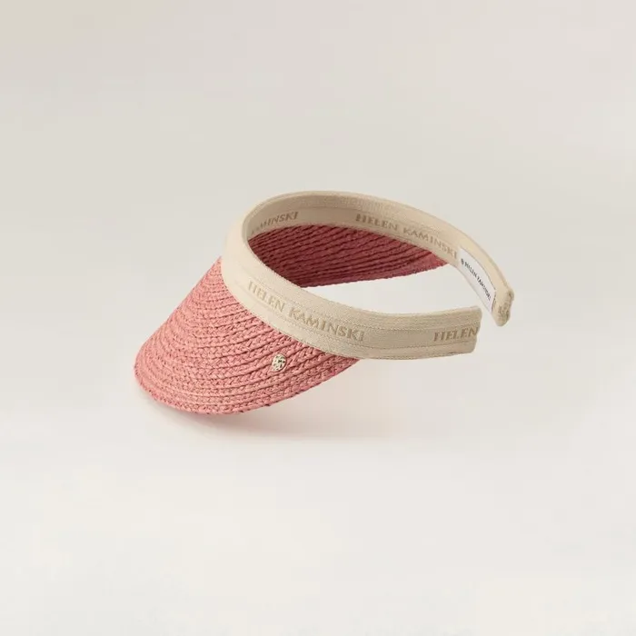 Visors Hats Helen Kaminski Bianca Pomelo Natural Logo