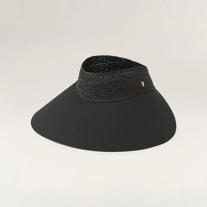 Visors Hats Helen Kaminski Rosalie Charcoalblack