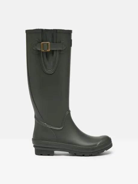 Wellies Women Joules Green Adjustable Tall Wellies