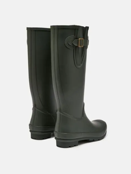Wellies Women Joules Green Adjustable Tall Wellies