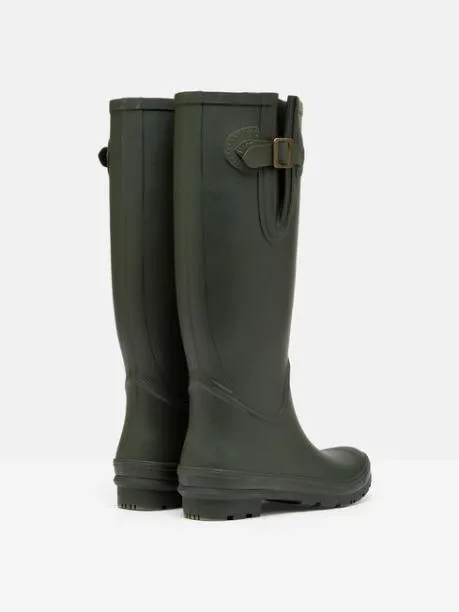 Wellies Women Joules Green Adjustable Tall Wellies