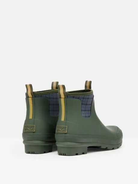 Wellies Women Joules Green Neoprene Lined Ankle Wellies