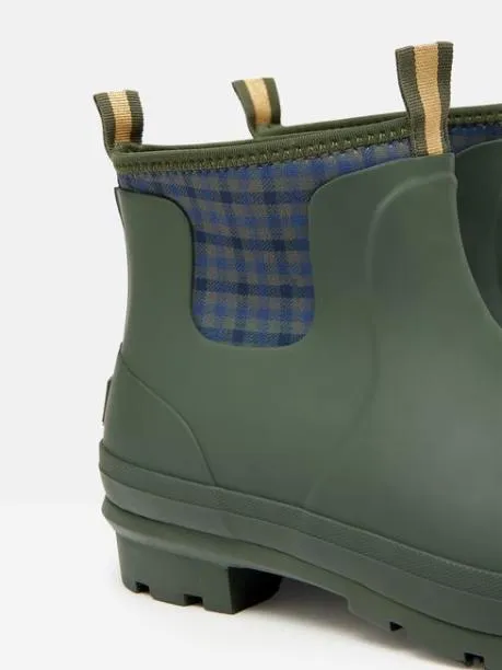 Wellies Women Joules Green Neoprene Lined Ankle Wellies