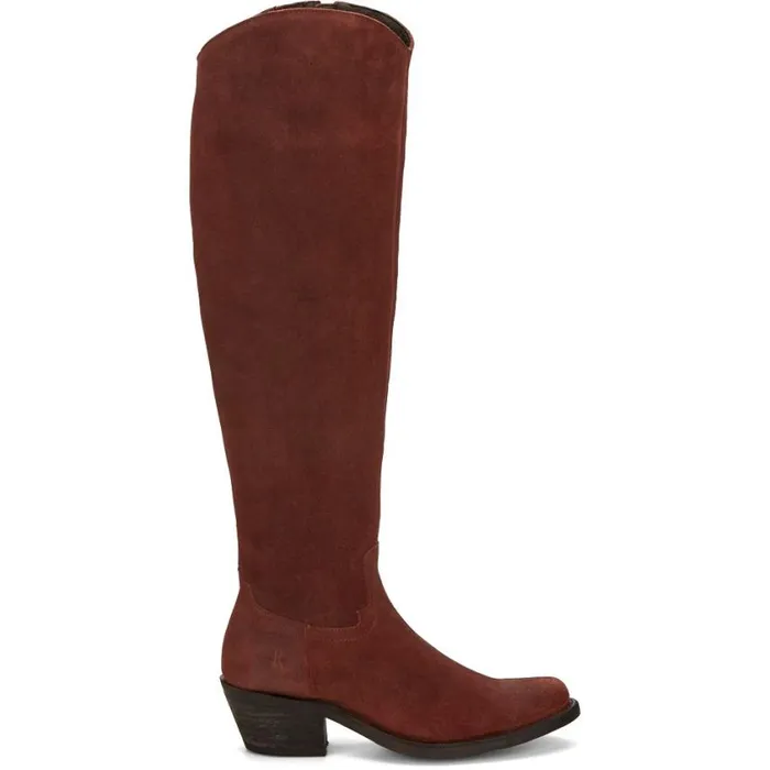 Western Women Justin Boots Shawna 20034 Western Boot Brick 040red041