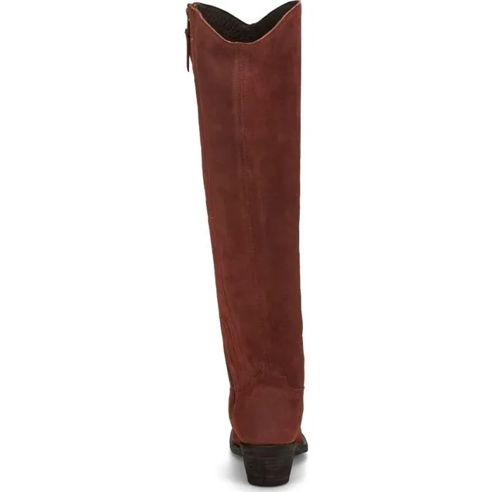 Western Women Justin Boots Shawna 20034 Western Boot Brick 040red041