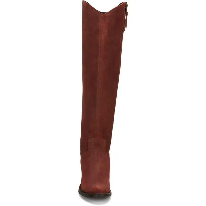 Western Women Justin Boots Shawna 20034 Western Boot Brick 040red041