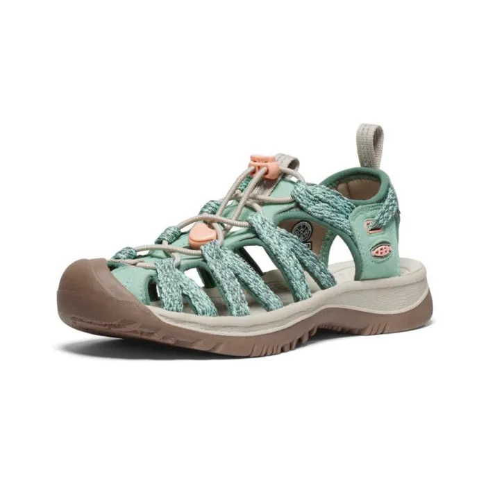 Whisper Granite GreenPeach Parfait Closed Toe Sandal Women KEEN Sandals Whisper Granite GreenPeach Parfait Closed Toe Sandal Women KEEN Sandals