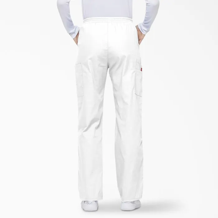 Women039s EDS Signature Tapered Leg Cargo Scrub Pants White White dwh Women Dickies Scrubs Women039s EDS Signature Tapered Leg Cargo Scrub Pants White White dwh Women Dickies Scrubs