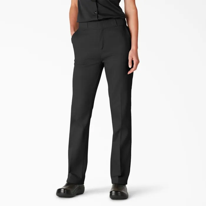 Women039s FLEX Original Fit Work Pants Black Black bk Women Dickies Work Pants Women039s FLEX Original Fit Work Pants Black Black bk Women Dickies Work Pants