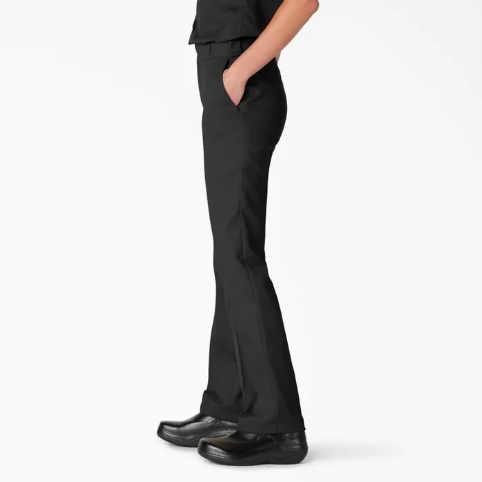 Women039s FLEX Original Fit Work Pants Black Black bk Women Dickies Work Pants Women039s FLEX Original Fit Work Pants Black Black bk Women Dickies Work Pants