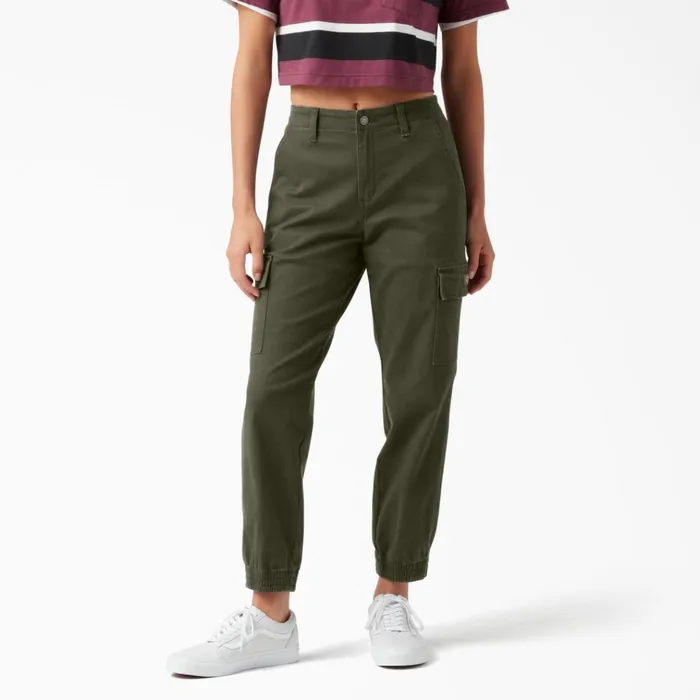 Women039s High Rise Fit Cargo Jogger Pants Military Green Military Green ml Women Dickies Cargo Women039s High Rise Fit Cargo Jogger Pants Military Green Military Green ml Women Dickies Cargo