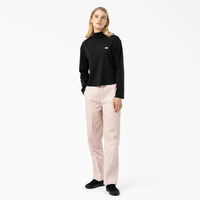 Women039s Mapleton High Neck Long Sleeve TShirt Black Black kbk Women Dickies Long Sleeve TShirts Women039s Mapleton High Neck Long Sleeve TShirt Black Black kbk Women Dickies Long Sleeve TShirts