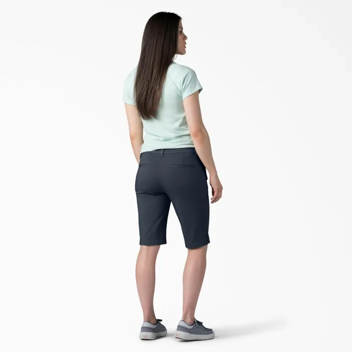 Women039s Perfect Shape Straight Fit Bermuda Shorts 11034 Rinsed Navy Rinsed Navy rnv Women Dickies Work Shorts Women039s Perfect Shape Straight Fit Bermuda Shorts 11034 Rinsed Navy Rinsed Navy rnv Women Dickies Work Shorts