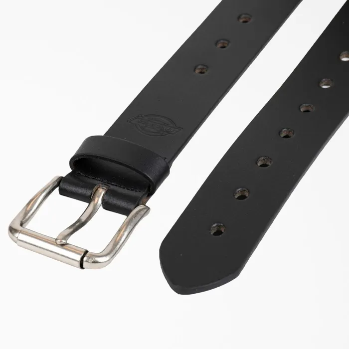 Women039s Perforated Leather Belt Black Black bk Women Dickies Belts Women039s Perforated Leather Belt Black Black bk Women Dickies Belts
